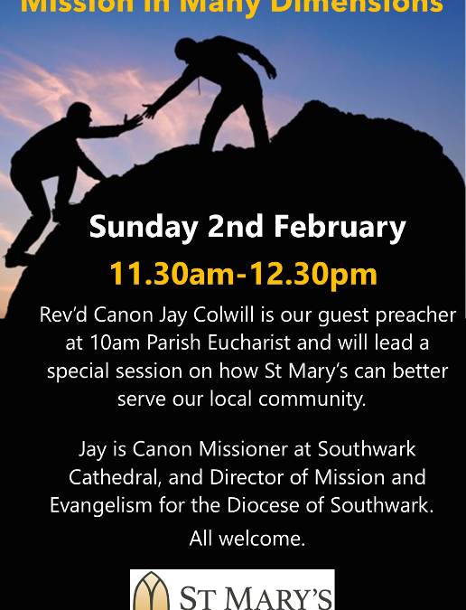 Canon Jay Colwill – Mission in Many Dimensions