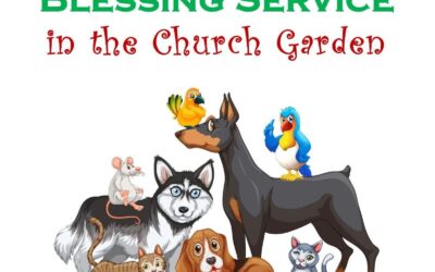 Pet Blessing Service 11.30am 15th June